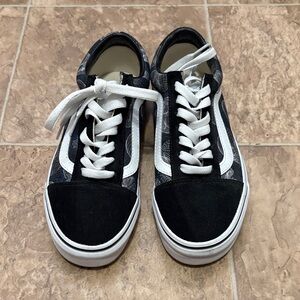 Vans Black and White Old Skool Sneakers
